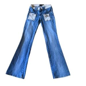 Vtg 90s low rise flare jeans
